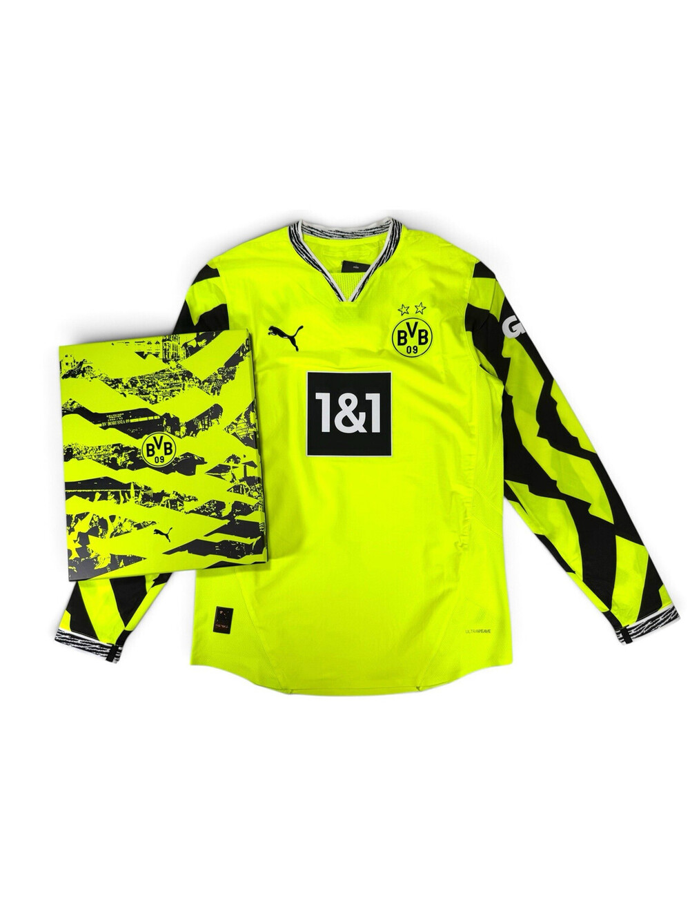 Puma Borussia Dortmund BVB $150 Special Boxed Long Sleeve Jersey Men's MEDIUM M